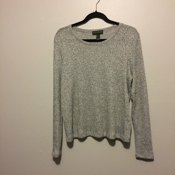 Forever 21 Sweaters - Forever 21 Soft Fitted Ribbed Sweater
